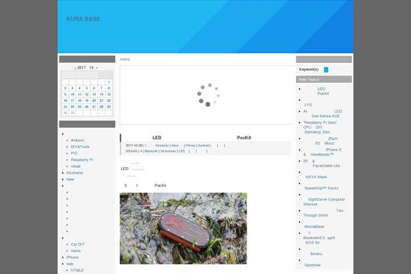Site using Newpost Catch plugin