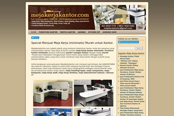 Weaver theme site design template sample