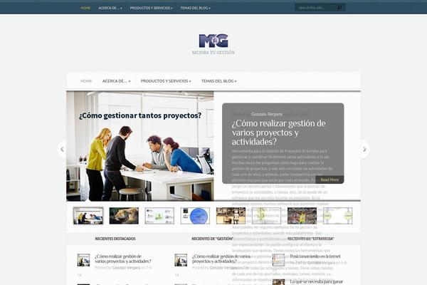 Aggregate theme site design template sample