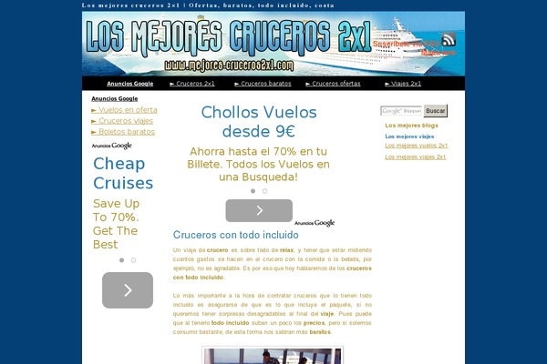 ColdBlue theme site design template sample