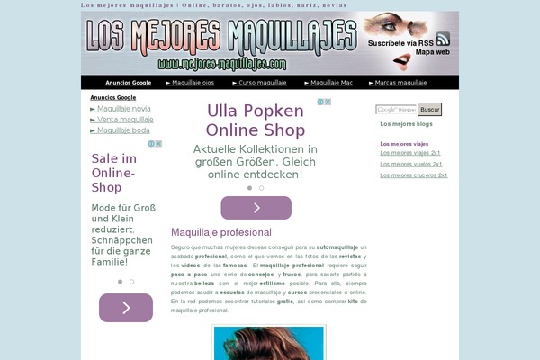 ColdBlue theme site design template sample