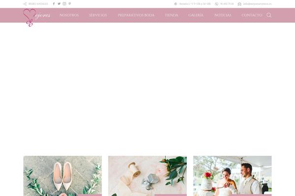 Weddingindustry theme site design template sample