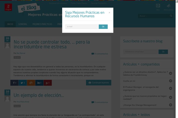Site using Cegos_twitter_widget plugin