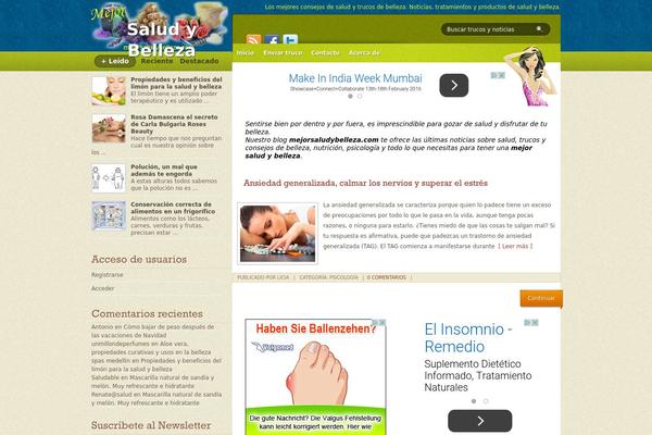 mejorsaludybelleza.com site used Consejos-trucos