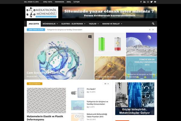 NewsMag theme site design template sample