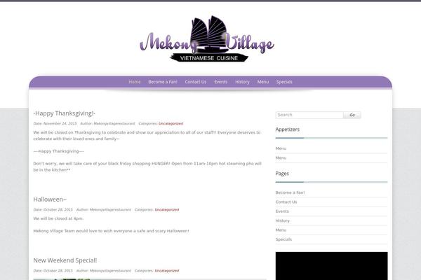 Preference Lite theme site design template sample