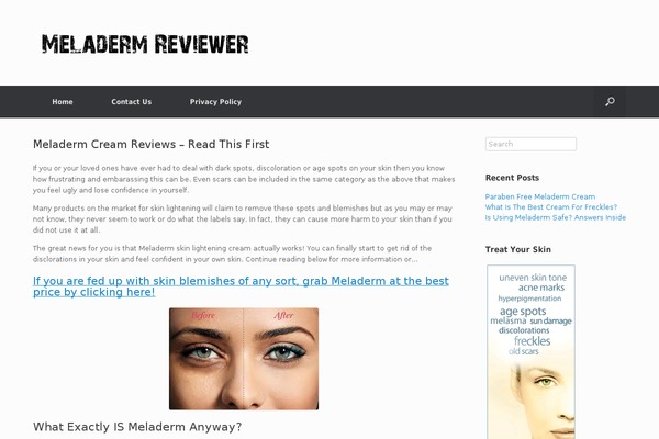 Vantage theme site design template sample