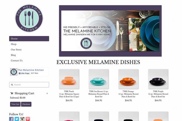 melaminekitchen.com site used Cartsy