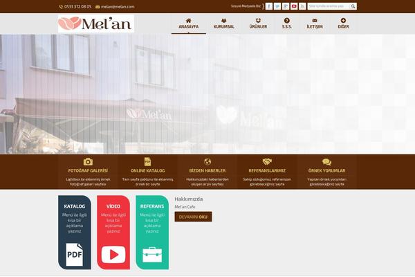 Safirkurumsal theme site design template sample