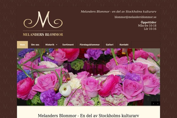 melandersblommor.se site used office