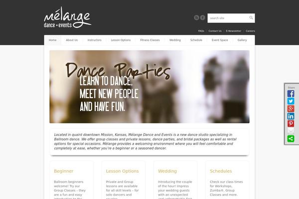 Abundance theme site design template sample