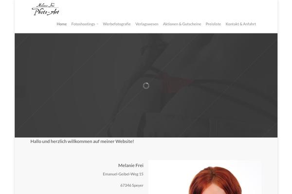 Salient theme site design template sample