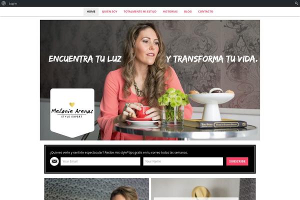 Jacqueline theme site design template sample