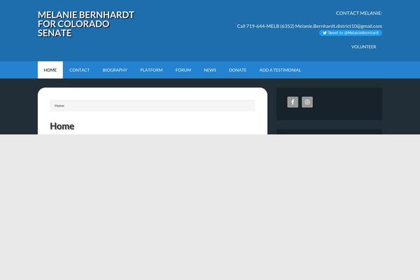 Outreach Pro theme site design template sample