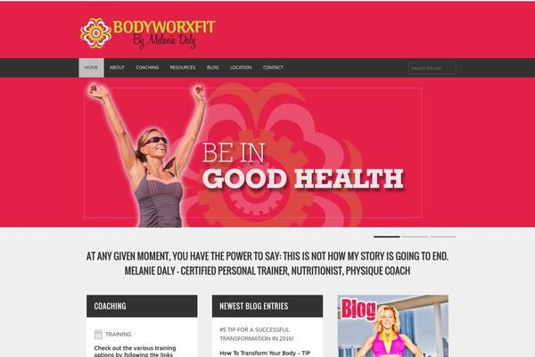 Fitness-wp theme site design template sample