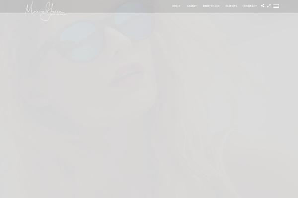 Photography theme site design template sample