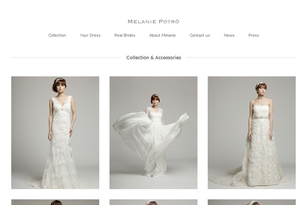 melaniepotro.com site used Centreal-master