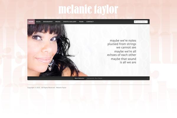 Natural theme site design template sample