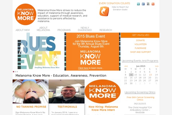 melanomaknowmore.com site used Melanoma