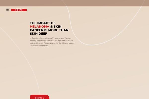 melanomanetwork.ca site used Melanoma