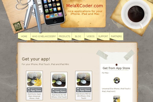 Desk Mess Mirrored theme site design template sample