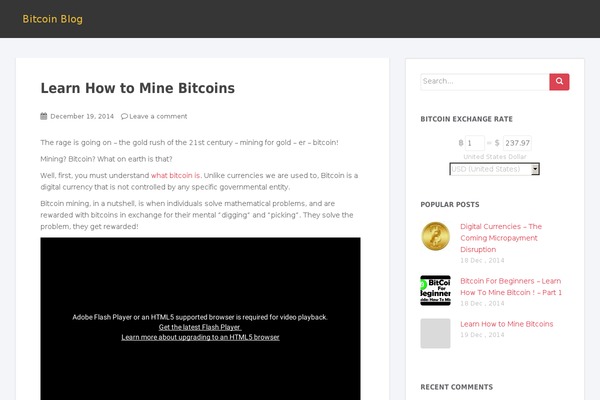 Site using Btc-exchange-widget plugin