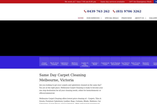 Site using Easy Testimonials plugin