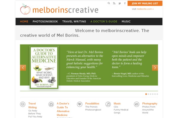 Natural theme site design template sample