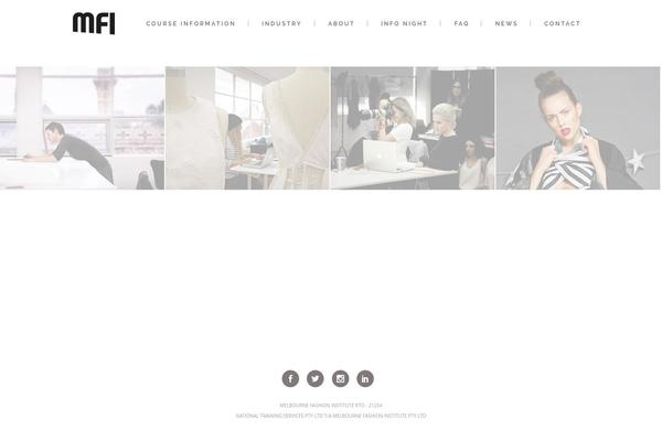 Hazel theme site design template sample