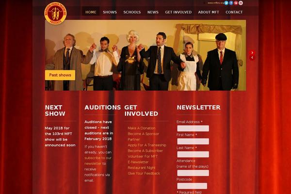 Unicorn theme site design template sample