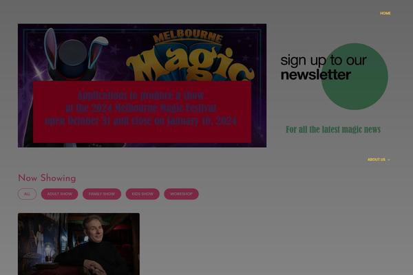 Eventchamp theme site design template sample