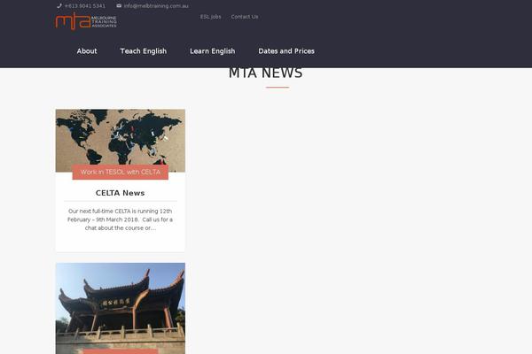 melbtraining.com.au site used Sqw