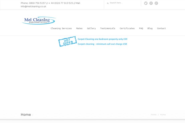 iBusiness theme site design template sample