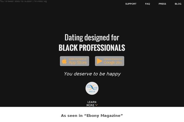meld-app.com site used Meldtheme