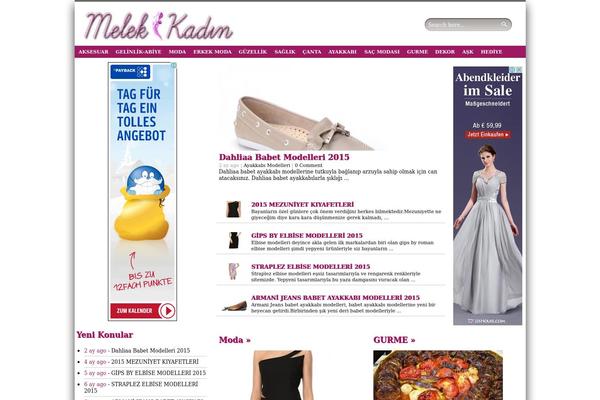 melekkadin.com site used Wp-news