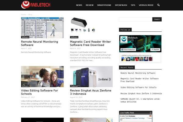 Newspaper theme site design template sample