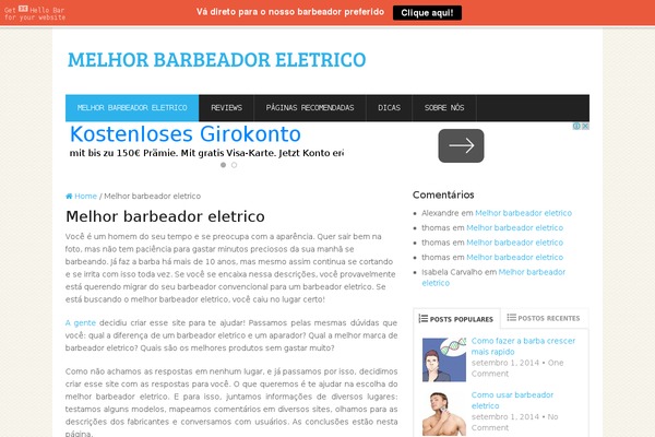 melhorbarbeadoreletrico.com.br site used Splash