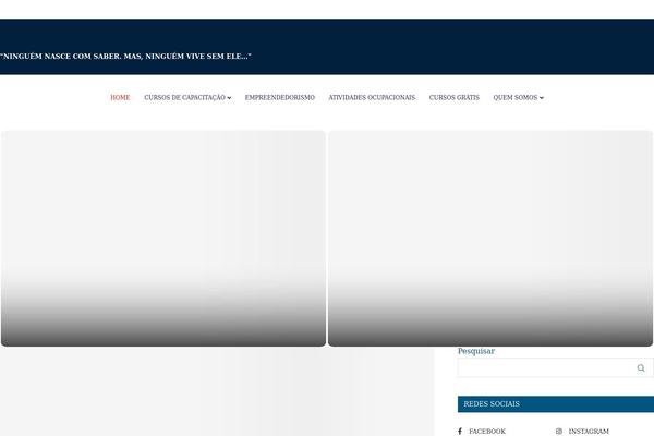 Soledad theme site design template sample