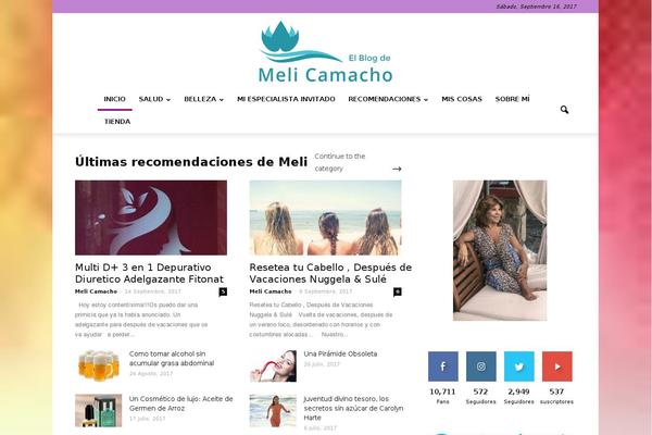 Newspaper theme site design template sample