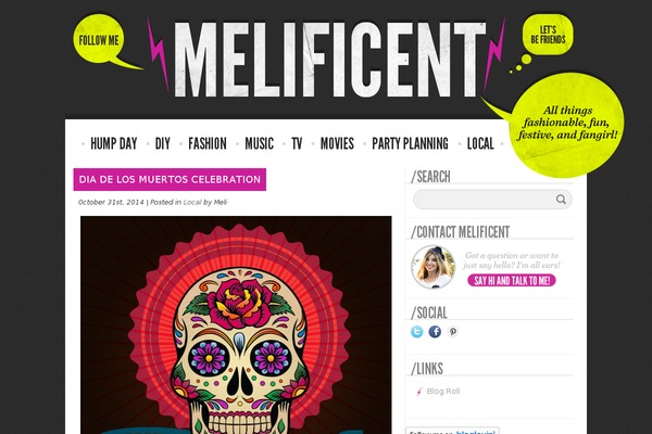 Minimalist theme site design template sample