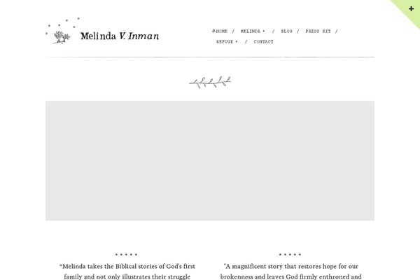 Blank theme site design template sample