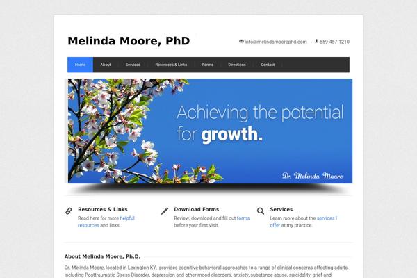 Centum theme site design template sample
