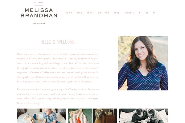ProPhoto 5 theme site design template sample