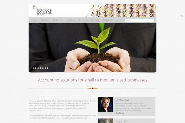 melissacoulson.ca site used Equator