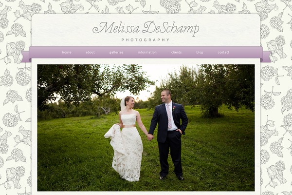 Prophoto4 theme site design template sample