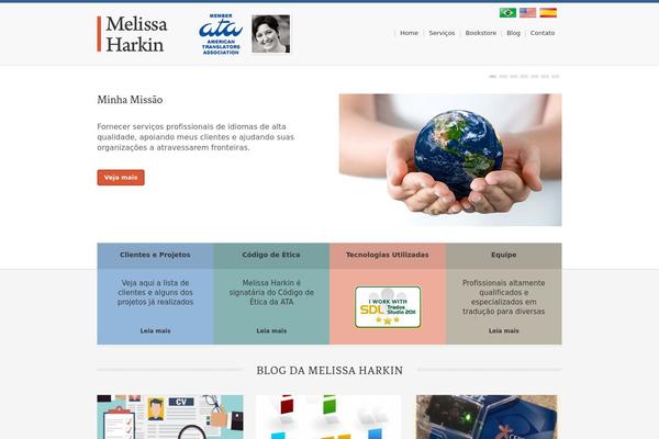 Tint theme site design template sample