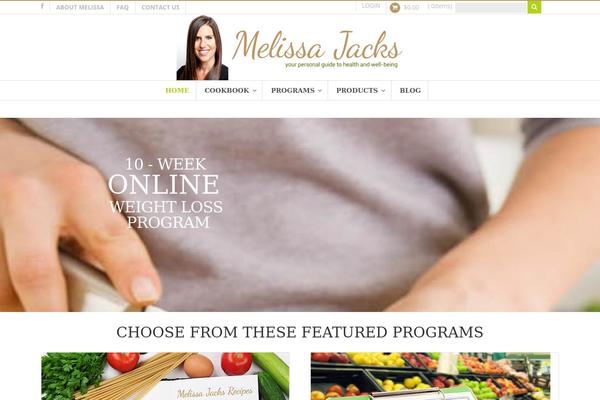 Food & Cook theme site design template sample