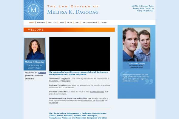 Responsive-child theme site design template sample