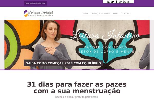 Vanguard theme site design template sample