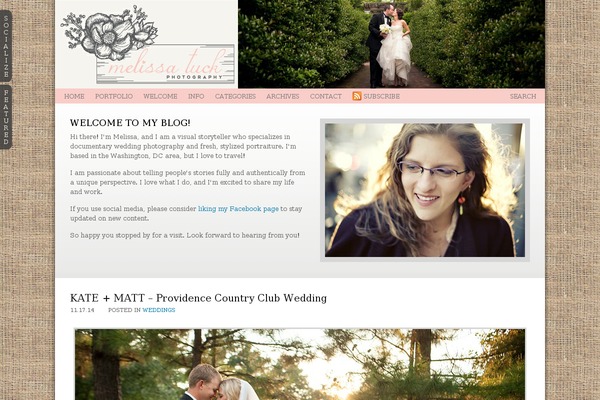 Prophoto4 theme site design template sample